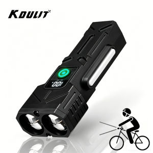 High Lumen Bicycle Front LightRechargeable Bike Headlight for Night RidingWaterproof LED Cycling Light for Mountain Road Bike