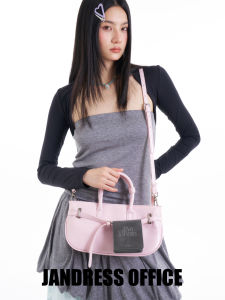 JANDRESS | Light Pink Elegant Lightweight Minimalist Handbag
