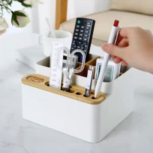 Wood tissue holder tissue box dispenser large tissue holder for kitchen tissue holder with phone holder desktop storage box organizer tissue holder with organizer tissue holder for restaurant tissue case for car tissue holder for bathroom tissue holder