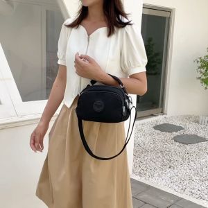 Tas Wanita Nilon Berkualitas: Tas Selempang Wanita Colorful Fox