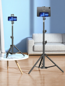 CRENOV | Adjustable Universal Floor Tripod for Tablets Phones and Computers