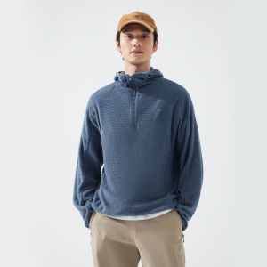 Pioneer camp | Mens Primaloft Lightweight Fleece Hooded Half-Zip