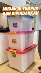 Kontainer Box Penyimpanan TBOX TABITHA OMEGA Serbaguna Kotak Penyimpan Container Box 80 Liter