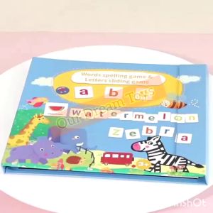 Montessori Snake & Ladder Magnetic Alphabet/Mainan Ular Tangga Magnet Huruf/Edukasi Anak Usia Dini
