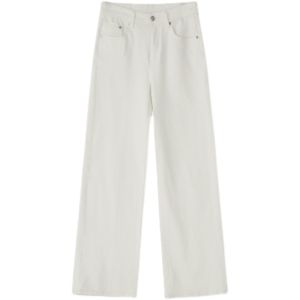 Miiine Straight Leg Jeans Womens Wide Leg Pants Casual Comfortable Fit Jeans Denim Shorts Spring Summer Autumn Fashion