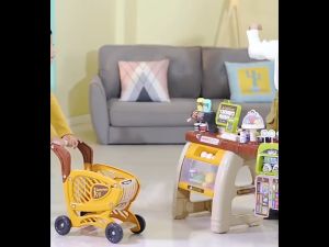 Kids Pretend Supermarket Shopping Set Toys For Boys Girls Educational Toys