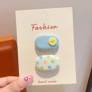 Macaron Dots Dog Hair Clips Pet Hair Accessories