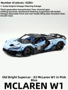 Super Car Custom Assembly Construction Toys