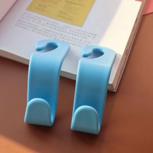 2Pcs Multi-color Car Seat Back Hook Universal Car Bag Purse Cloth Storage Hanger Holder Auto Interior Seat Headrest Hook