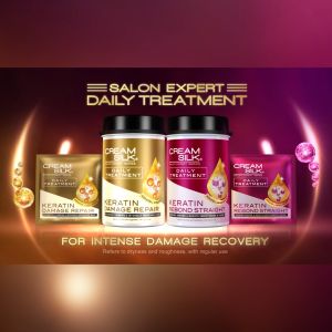 [BUY 1 GET 1 50% OFF] Cream Silk Treatment Keratin Rebond Straight 650ml Tattoo Healing Cream Skin Shine Cream - Lazada