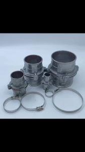 Garden Hose Quick Connector Agricultural Irrigation Water Hose Connector with Clamp