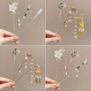 Phong cách cổ xưa cài tóc tua rua mới phong cách Trung Quốc Hanfu tóc Trâm