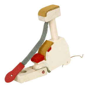 IRIN | Wooden Piano Action Bracket with Flange Replacement Hammer Butt Flange for Upright Piano Smooth & Noiseless Action Repair Part