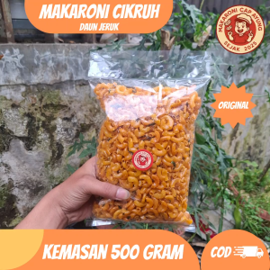 MAKARONI CIKRUH 500 Gram Pedas Gurih Daun Jeruk Cap Tasikmalaya