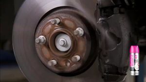 เบรค 450ml - FLAMINGO สเปรย์ทำความสะอาดระบบเบรค น้ำยา จากขจัด แห้งเร็ว สำหรับจานเบรค