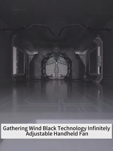 TIDY Portable 100-Wind-speeds Handheld Mini Fan 8000MAH Rechargeable Super-mute High-Wind Portable