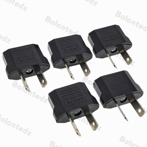 Bolantedz 5Pcs Conversion Adapter EU/US/AU Plugs Travel Adapter Converter For Home Outdoor Traveling Use DF