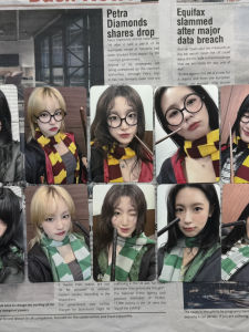 Harry Potter Signing Event Small Card Zhao Meiyi Autograph Sale Preorder Celebrity Role Song Yuki Collectible Toy