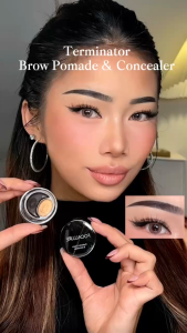 FOCALLURE Terminator Concealer Brow Pomade Long Lasting Waterproof Smudge Proof 2-in-1 Multi-use Creamy Smooth