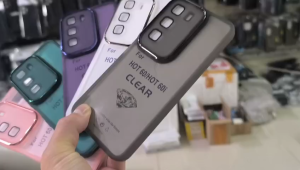 CASING HP INFINIX HOT 60 / 60I SILIKON SQUARE PLATING RING CAMERA SOFT CASE HANDPHONE