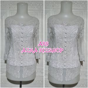atasan kebaya wisuda 7/8 free longtorso kebaya pesta bisa COD