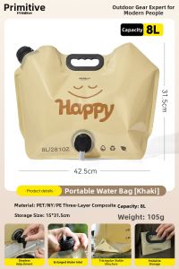 The Primitive | Portable Foldable Camping Water Bag