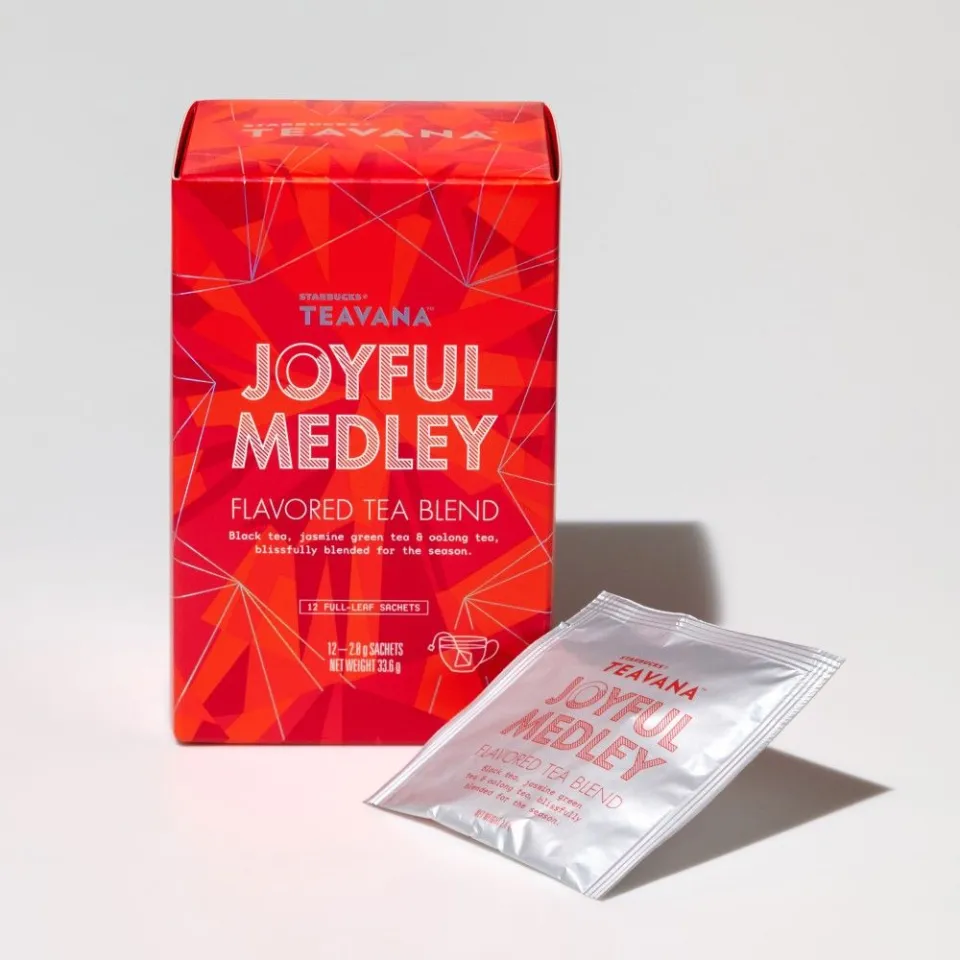 STARBUCKS TEAVANA JOYFUL MEDLEY 12PC/BOX TEA | Lazada PH
