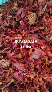 100 gram Bunga Pala Kering / Fuli Biji Pala / Sempra Pala Kering 50 gram