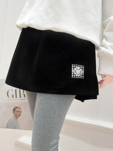 plus Size Fitness Yoga Short Skirt High Waist A-Line Korean Style Inner Wear to Be Worn under Sweatshirts for Young Women