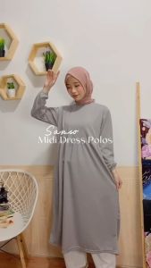 GAMIS SANSO / MIDI DRESS / TUNIK MIDI