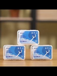 COMBO 3 Hộp Tăm Chỉ Nha Khoa Hộp 50 Cây Dental Flossers Tăm Chỉ Vệ Sinh Răng Miệng An Toàn Cho Sức Khỏe