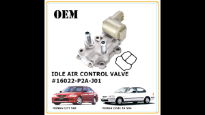 Honda Civic EK 1.5/1.6 SOHC SO4 non VTEC City 1.5 SOHC SX8 Idle Air Control Valve (IACV)