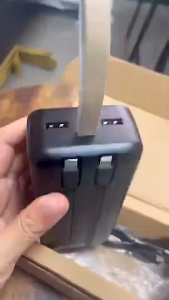 Luuga 150000mah PowerBank Digital Display Dual Input and Output Port Type C & Micro USB Original 22.5W Fast Charging Real Capacity - Garansi Resmi 1 Tahun