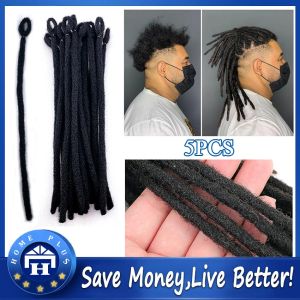 【Local delivery】 Handmade Dreadlocks Synthetic Wigs Extensions Black Reggae Wig Crochet Braiding Hair For Afro Women And Men Hair Expo City Men-Dreadlocks