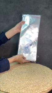 Plastik Display 14 x 30 Cm Isi 100 Lembar - Plastik Perlize - Plastik OPP Gantung