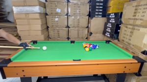 bàn bidBàn Bida 1.2m Gỗ Cao Cấp - Chân Cố Định Chắc Chắn Thiết Kế Sang Trọng - Phù Hợp Gia Đình Trẻ Em Phòng Giải Trí - Kèm Bi Gậy Phụ Kiện - Độ Bền Cao Lắp Đặt Dễ Dàng Chất Lượng Tốt - Bàn Bi-a Mini Cao Cấp - Món Quà Lý Tưởng Giá Tốt Nhất Trên La