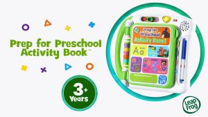 LeapFrog Prep for Preschool Activity Book (Green/Pink) ~ CLEARANCE ~