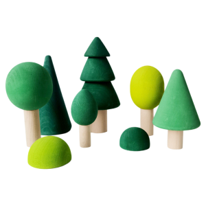 Forest Theme Creative Intelligence Educational Wooden Building Blocks