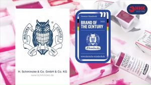 Schmincke AKADEMIE AQUARELL เกรด Premium Artist ชุดสีน้ำก้อน 12สีx1/2pans กล่องโลหะคลาสสิค