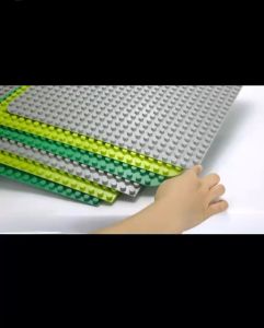 ของเล่นตัวต่อ FEELO เพลทตัวต่อ แผ่นรองต่อ ลบมุม เพลทถนน ขนาดเดียวกับดูโปร