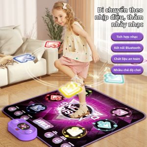 QIAOZHISHU | Thảm Nhảy Không Dây Bluetooth Giáo Dục
