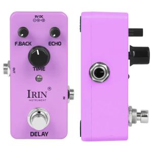 IRIN | Bàn Đạp Hiệu Ứng Đàn Guitar Điện IRIN - Hiệu Ứng Delay True Bypass Cấu Tạo Hợp Kim Dành Cho Biểu Diễn Sân Khấu Phụ Kiện Đàn Guitar