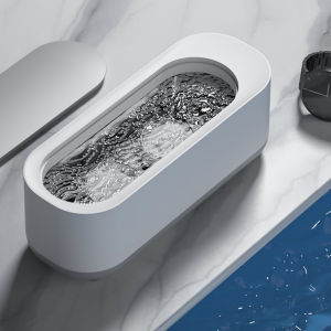 เครื่องทำความสะอาดอัลตราโซนิกนาฬิกาทำความสะอาดอัลตราโซนิกการสั่นสะเทือนความถี่สูง45000Hz ผ้าเช็ดรถยนต์น้ำยาล้างแว่นตาเครื่องประดับ