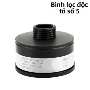 Mặt Nạ Toàn Mặt Chuyên Dụng Phun Sơn Bảo Vệ Oxy Carbon Monoxide Bụi và Tia bức Xạ