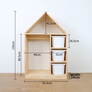 Simple Wooden Childrens Wardrobe