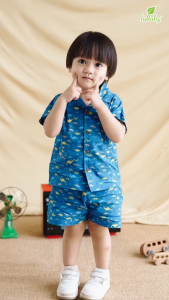 LULLABY - NH717C - BỘ PIJAMA BT CỘC TAY