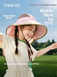 WANBAOLV | UV Protection Wide Brim Summer Outdoor Girls Sun Hat