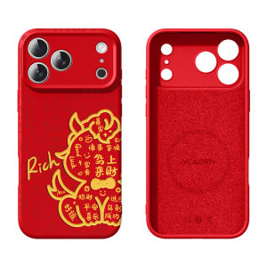 Magnetic Liquid Silicone Protective Case Drop-resistant