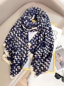 Khăn Choàng Lụa Vải Cotton Pha Lanh Gấp Gọn Mùa Thu 2025 Phong Cách Hàn Quốc Đa Năng Ấm Áp Chụp Ảnh Du Lịch Khăn Choàng