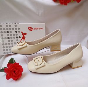 Sepatu Shoes Pancus tumit tahu Kerja Kuliah Kantor Wanita Sofiya Import